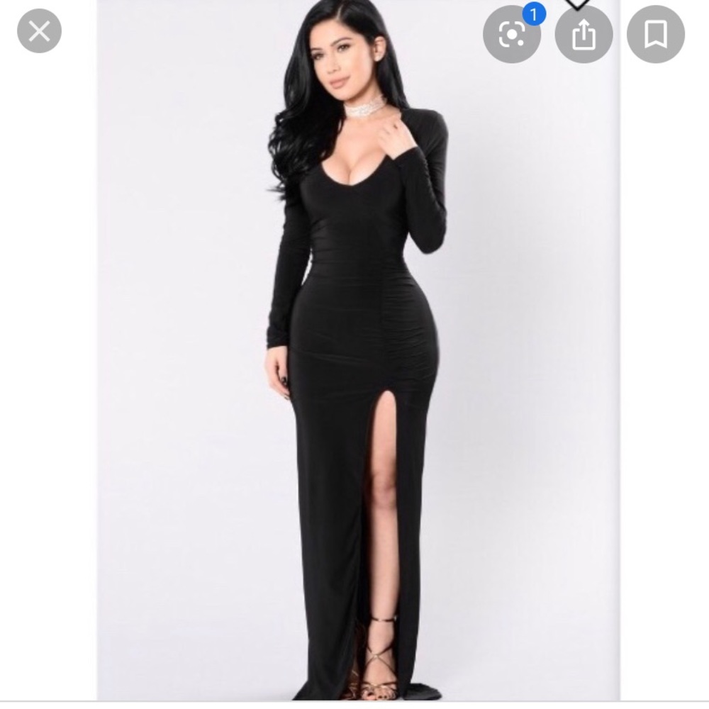Fashion Nova Love Sex Magic black Dress